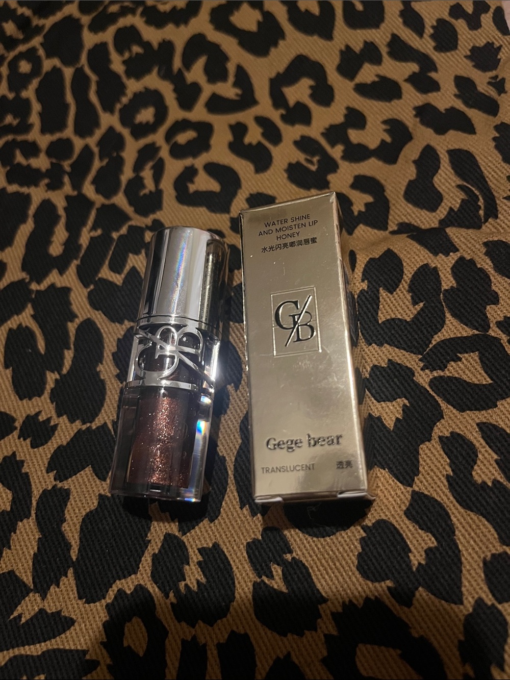 Translucent Water Shine Lip Gloss — Shimmery Brown